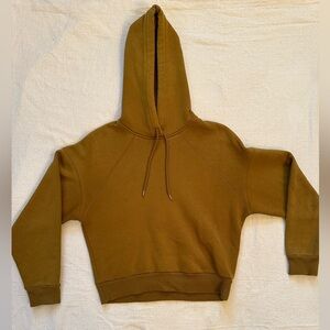 Everlane Hoodie Mustard Yellow
